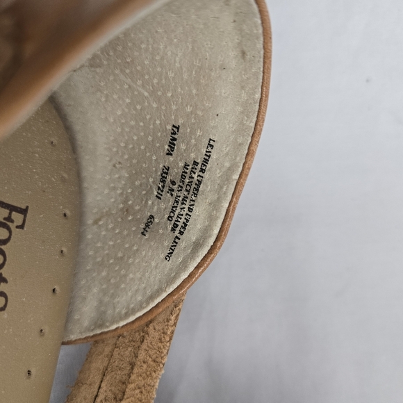 Footsmart Tejidas Tampa Women's Slip On Shoes Leather Brown Size 9 M COMFY - Picture 8 of 8